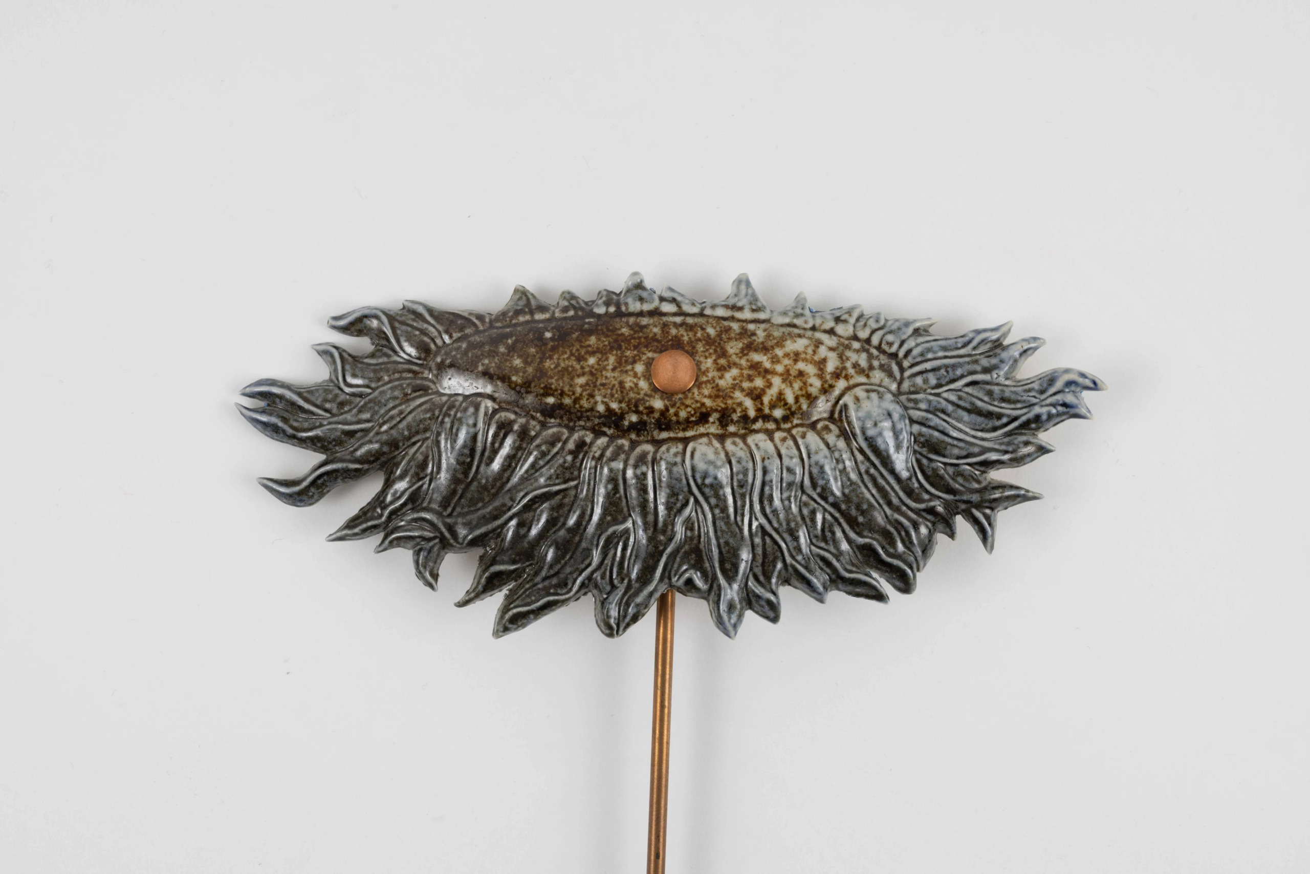 Sunflower on Bronze Stem