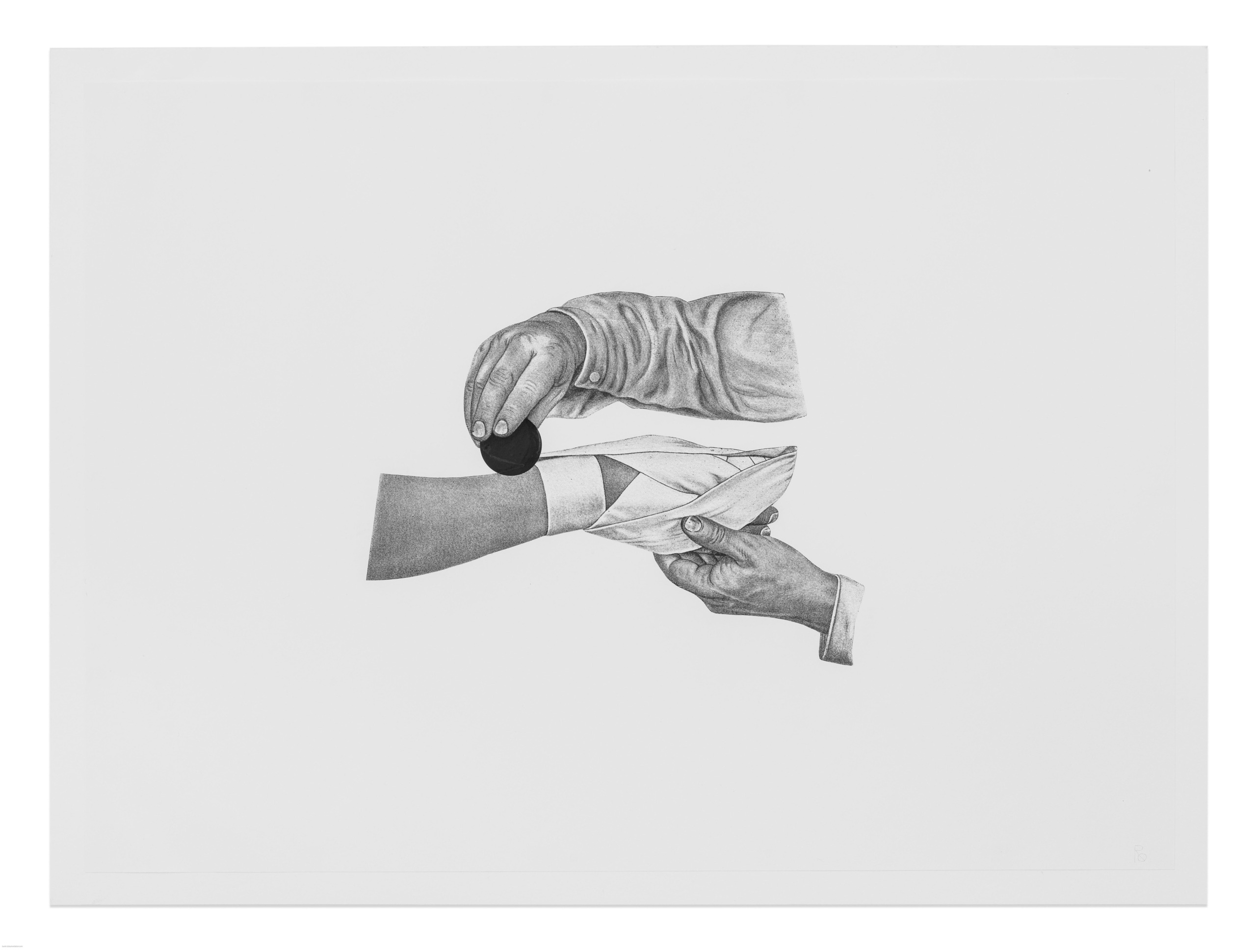 Three Hands, One Broken I